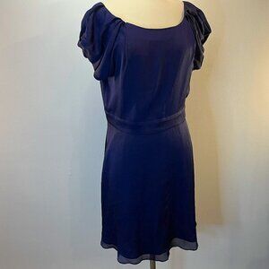 BCBGeneration Women's Midnight Blue Open Back Dress - Size 12 - NWT $128